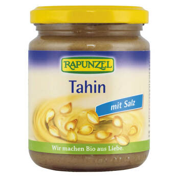 Tahini so soľou - sezamové pasta Rapunzel 250g-BIO