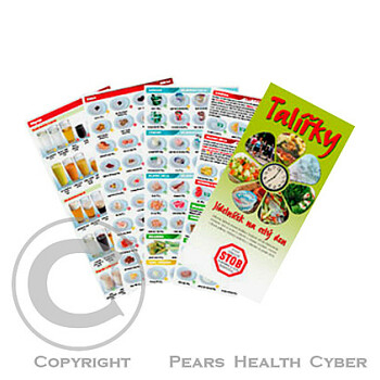 Talířky - jídelníček na celý den ()