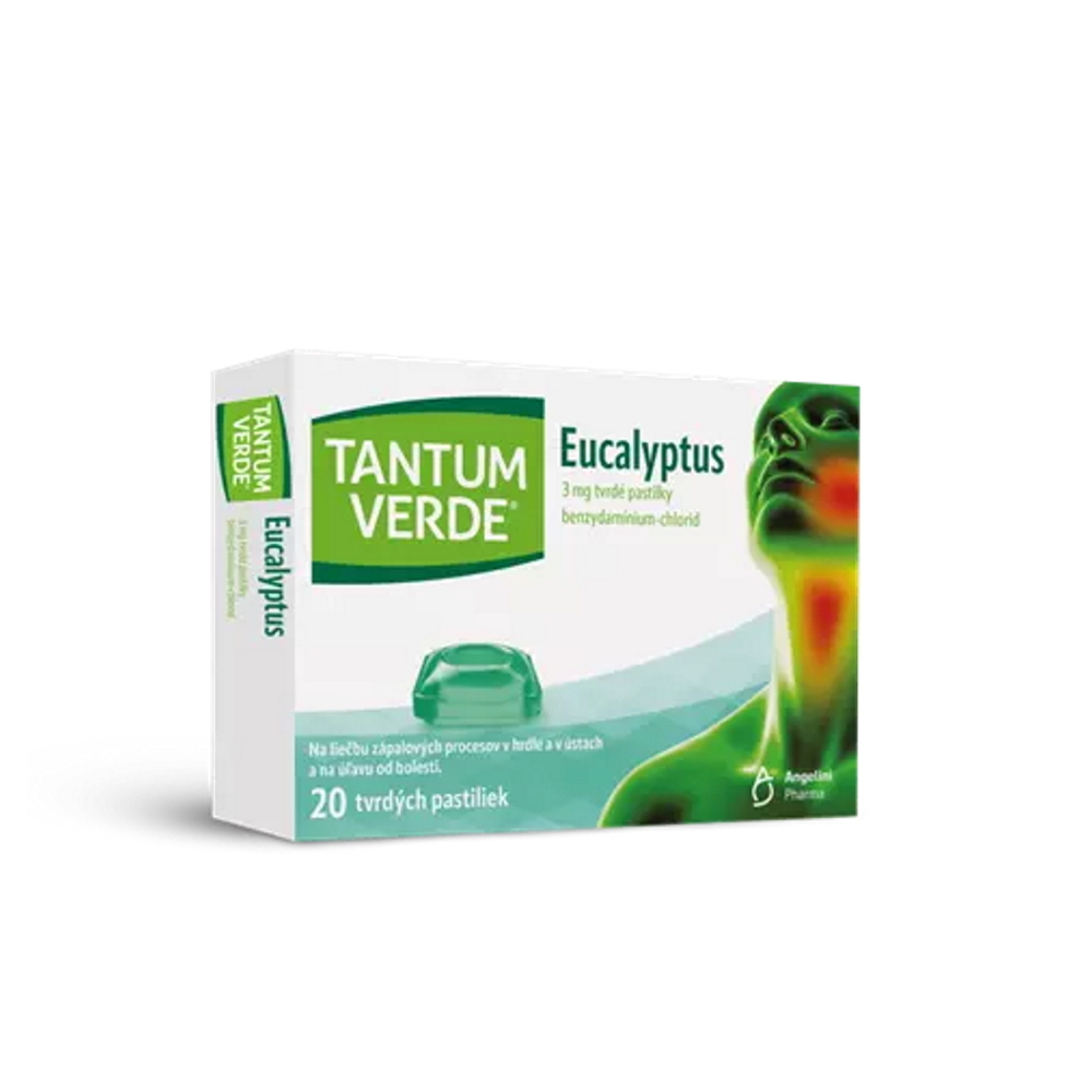 Tantum Verde Eucalyptus pas.ord.20 x 3 mg kúpite na Mojalekaren.sk