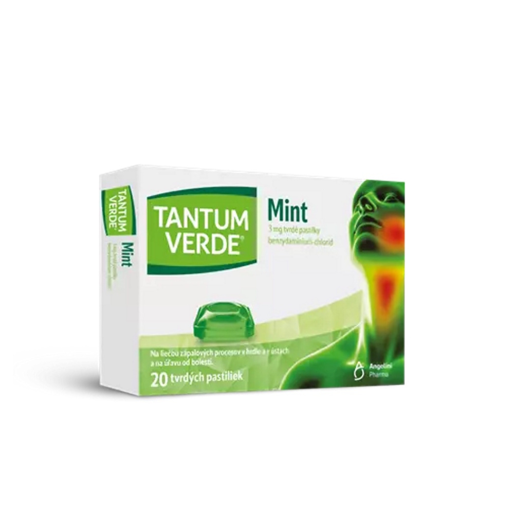 Tantum Verde Mint pas.ord.20 x 3 mg kúpite na Mojalekaren.sk