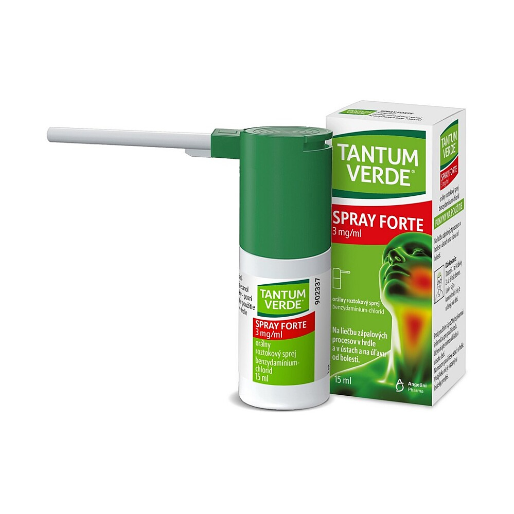 TANTUM VERDE Spray Forte orálna aerodisperzia 15 ml kúpite na Mojalekaren.sk