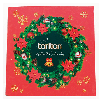 TARLTON Advetný kalendár 24 sáčkov (Čierne čaje)