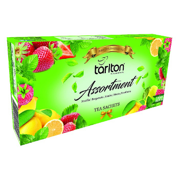 TARLTON Assortment 5 Flavour zelený čaj 100 vreciek