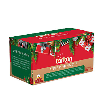 TARLTON Christmas apple pumpkin chai čierny čaj 20 sáčkov (Čierne čaje)