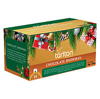 TARLTON Christmas chocolate snowman čierny čaj 20 sáčkov