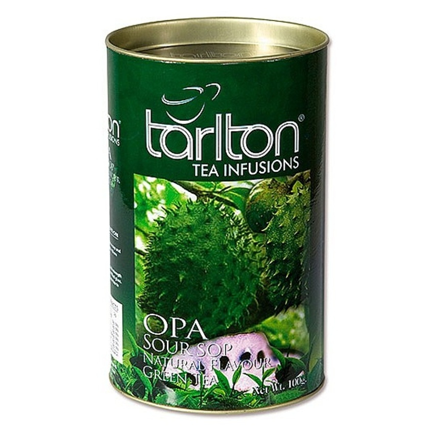 TARLTON Green Soursop zelený čaj v dóze 100 g