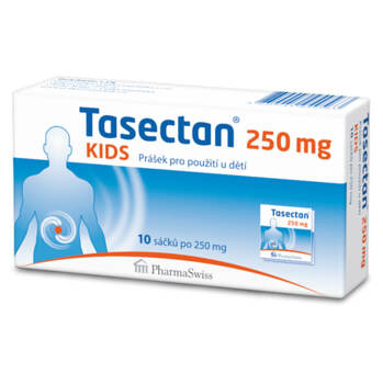 TASECTAN Kids 250 mg 10 sáčkov (Prípravky na hnačku) - Vyšetrovací, Prírodné