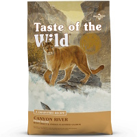 TASTE OF THE WILD Canyon River granule pre mačky 1 ks, Hmotnosť balenia (g): 2 kg