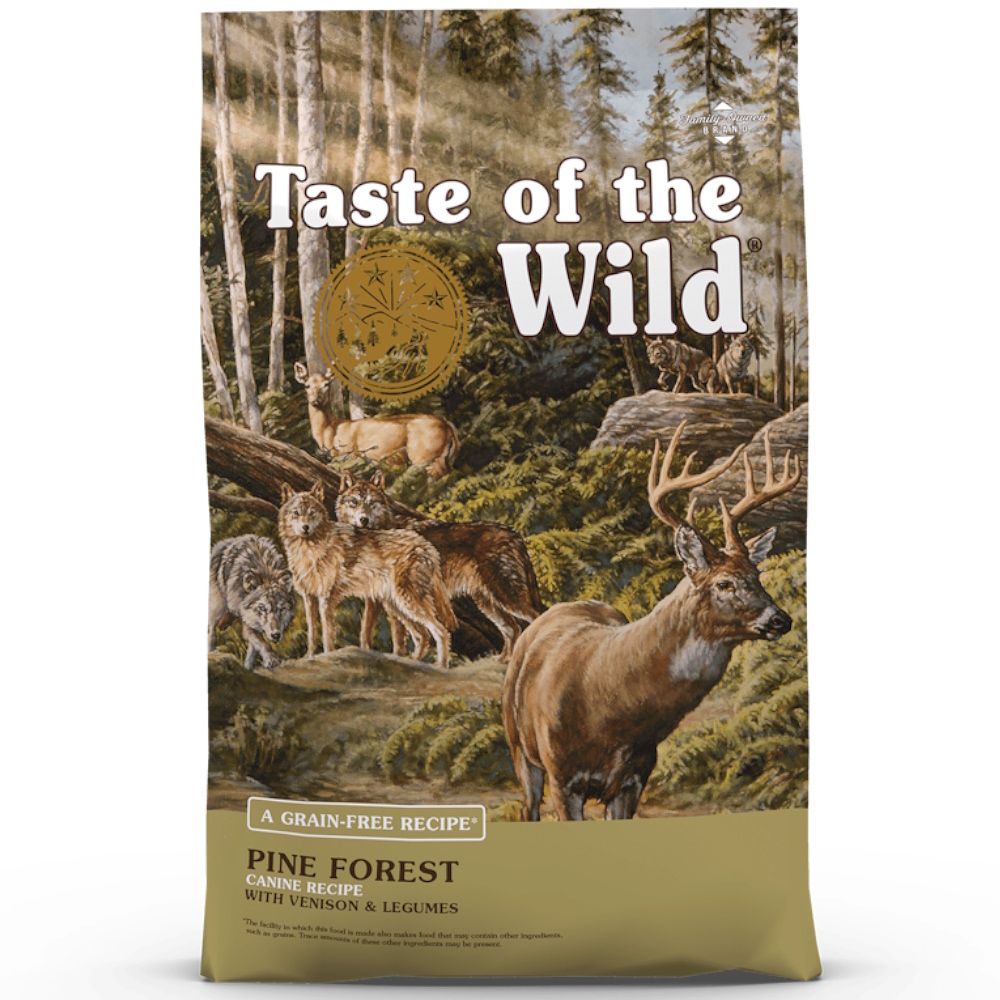 TASTE OF THE WILD Pine Forest granule pre psov 1 ks, Hmotnosť balenia (g): 12,2 kg