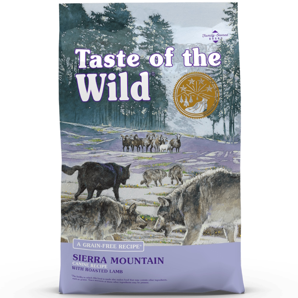 E-shop TASTE OF THE WILD Sierra Mountain Canine granule pre psov 1 ks, Hmotnosť balenia (g): 2 kg