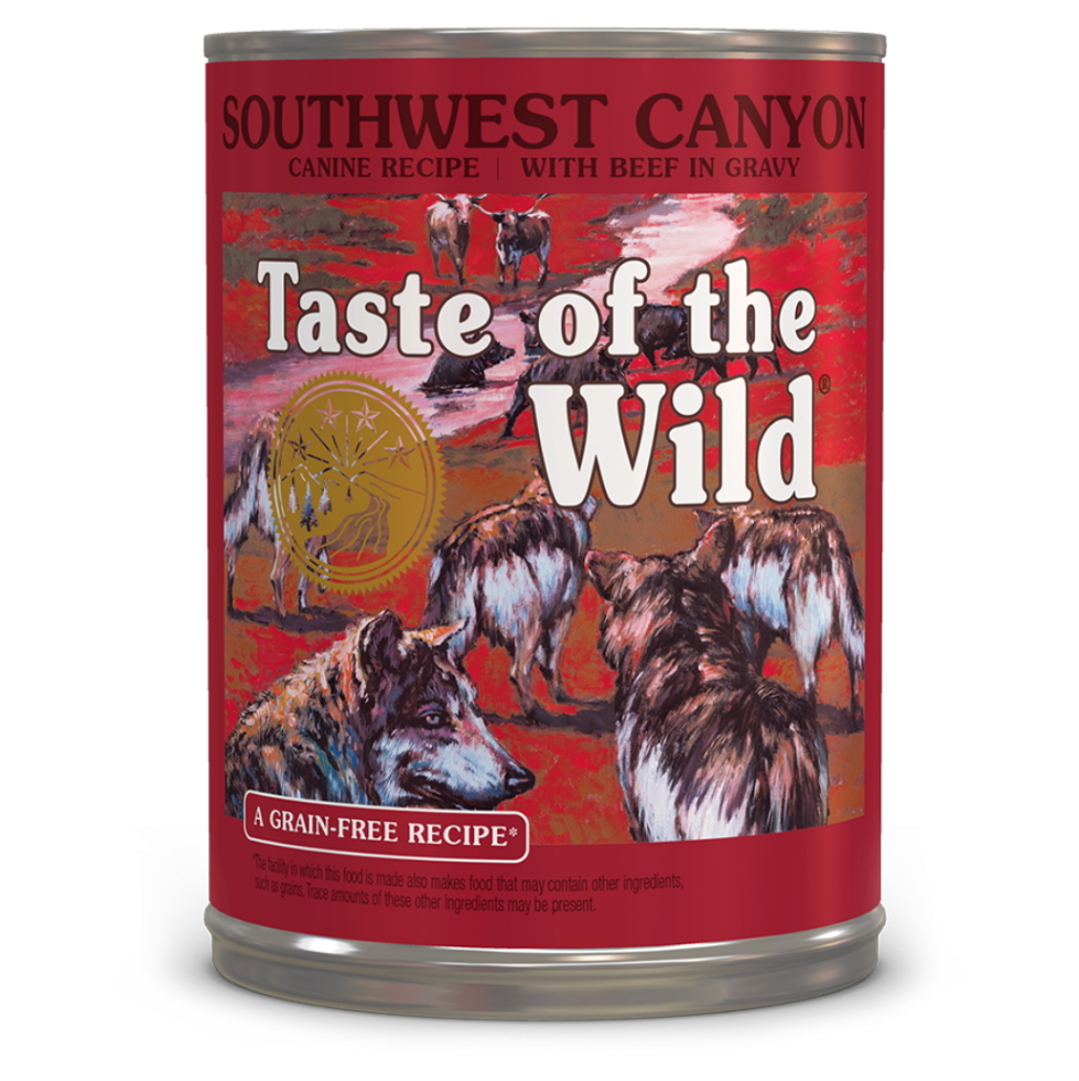 E-shop TASTE OF THE WILD Southwest Canyon konzerva pre psov 390 g