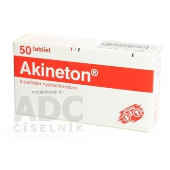 AKINETON tbl 50x2 mg (blis.PVC/Al)