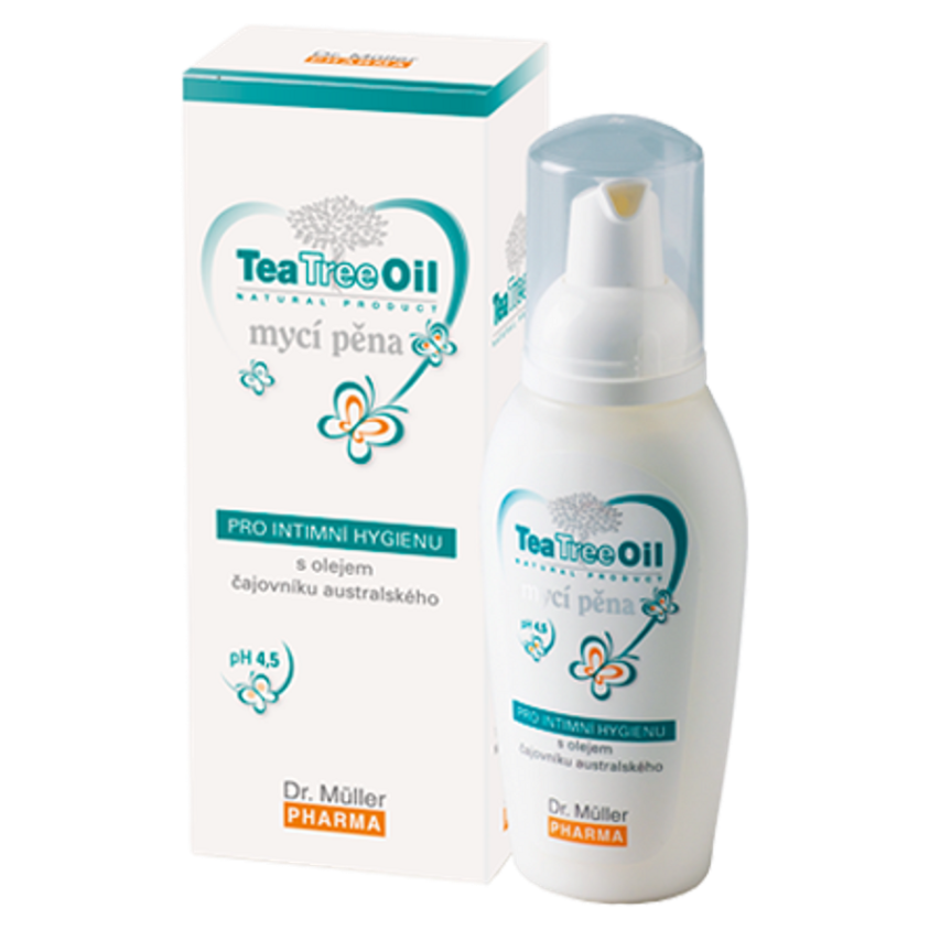 DR. MÜLLER Tea Tree Oil umývacia pena na intímnu hygienu 150 ml