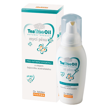 DR. MÜLLER Tea Tree Oil umývacia pena na intímnu hygienu 150 ml (Intímne mýdla a umývacie gély) - Intímne