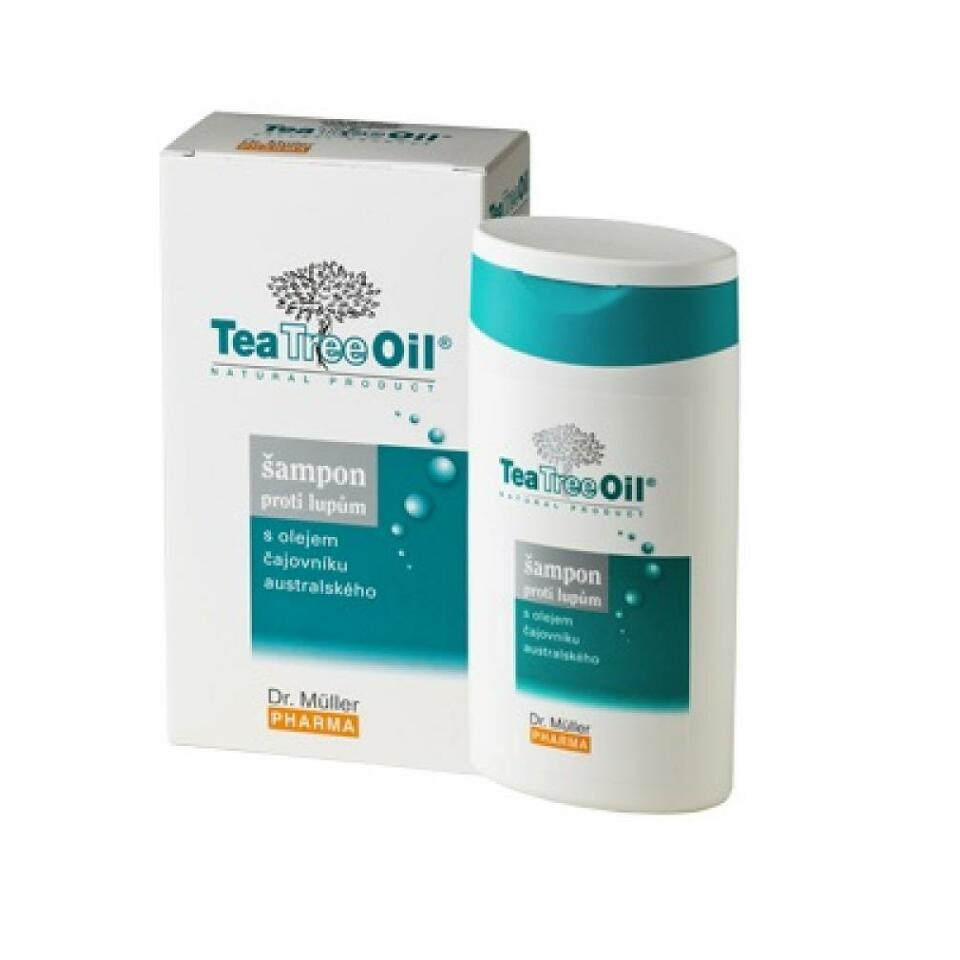 DR. MÜLLER Tea Tree Oil šampón proti lupinám 200 ml