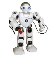 TEDDIES RC Robot Fobos interaktívny chodiaci česky hovoriaci 40 cm