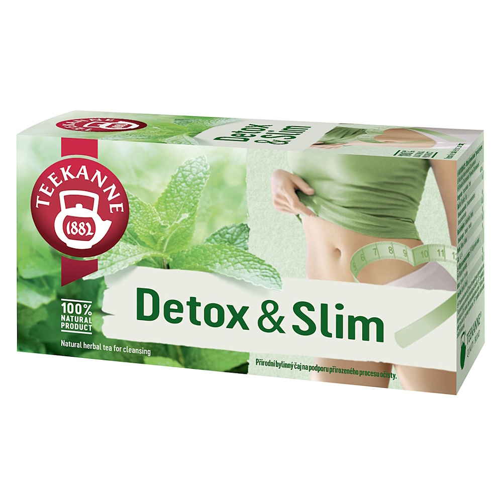 TEEKANNE Detox & Slim bylinný čaj 20 sáčkov