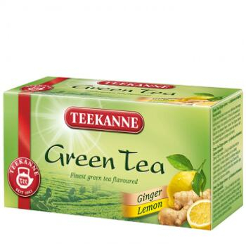 TEEKANNE Zelený čaj Ginger & Lemon 20x1,75 g