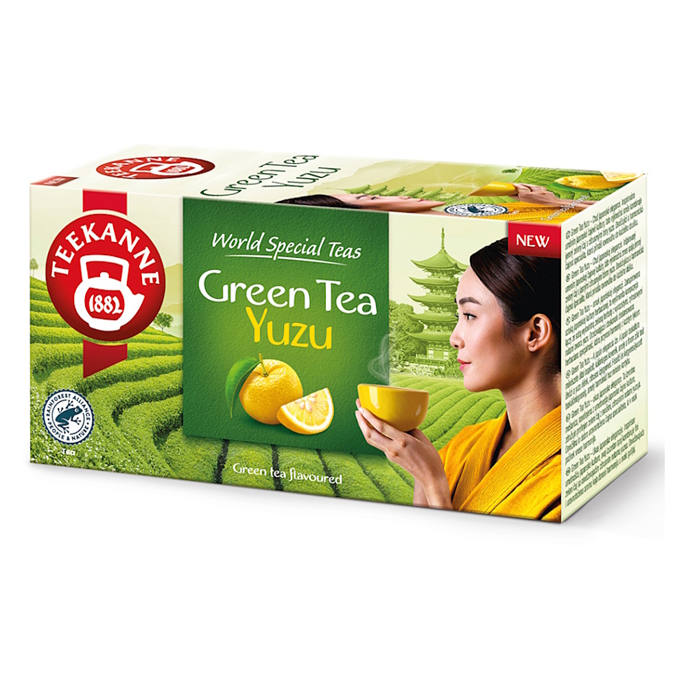 TEEKANNE Green tea yuzu zelený čaj 20 sáčkov
