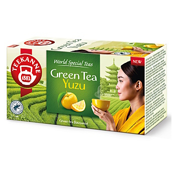 TEEKANNE Green tea yuzu zelený čaj 20 sáčkov (Zelené čaje)