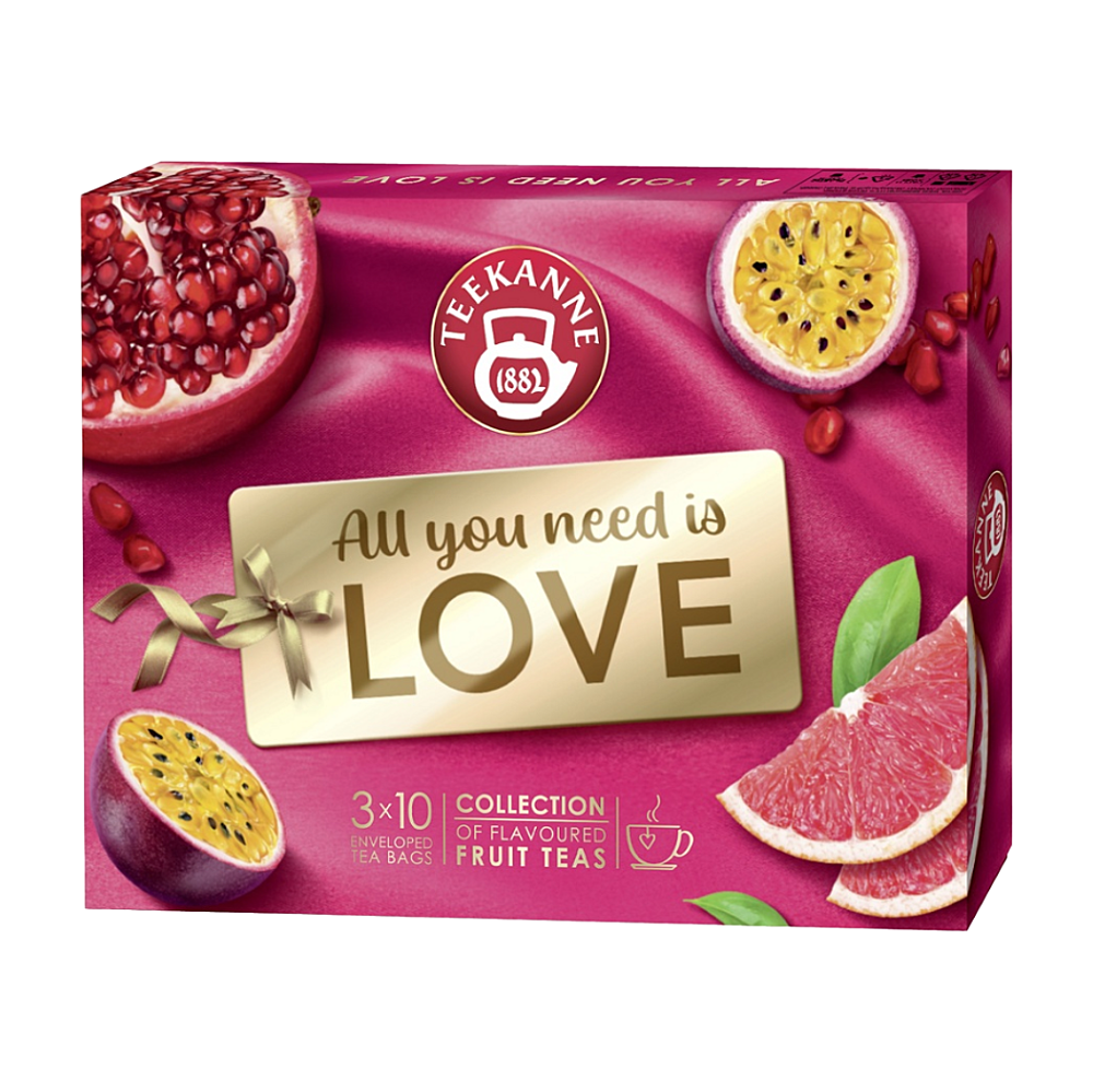 TEEKANNE Love collection ovocno bylinné čaje 3 x 10 sáčkov