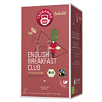 TEEKANNE Luxury cup English breakfast čierny čaj BIO 25 sáčkov