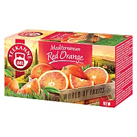 TEEKANNE Mediterranean red orange ovocný čaj 20 sáčkov