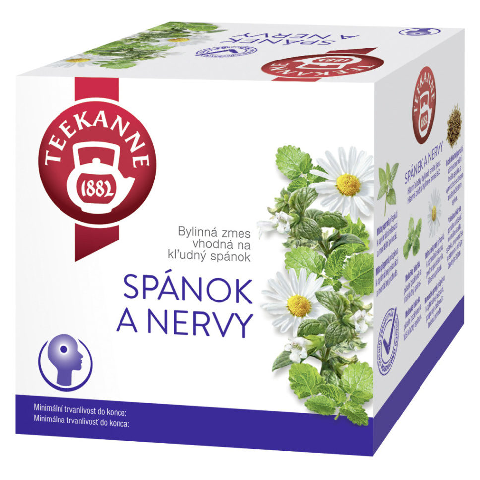 TEEKANNE Spánok a nervy bylinná zmes, 10 x 2 g kúpite na Mojalekaren.sk