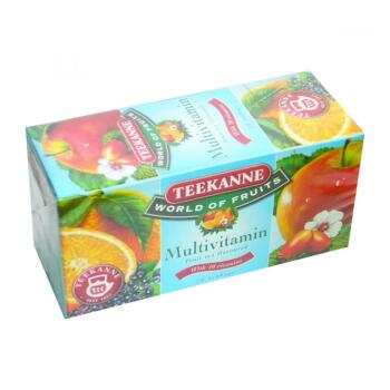 TEEKANNE WOF MULTIVITAMIN ovocno-bylinný čaj s 10 vitamínmi 20x2,5 g (50 g)