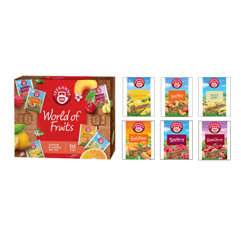 TEEKANNE World of fruits ovocná kolekcia čajov 6 x 5 sáčkov (Bylinné čaje) - obrázok 2/2