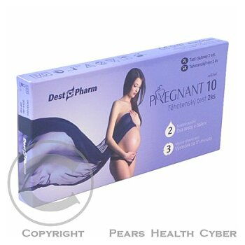 Tehotenský test PREGNANT 10 2ks