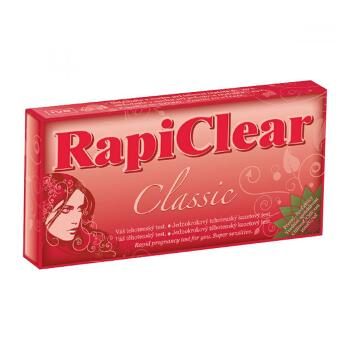 Tehotenský test RapiClear Classic 1 ks, poškodený obal