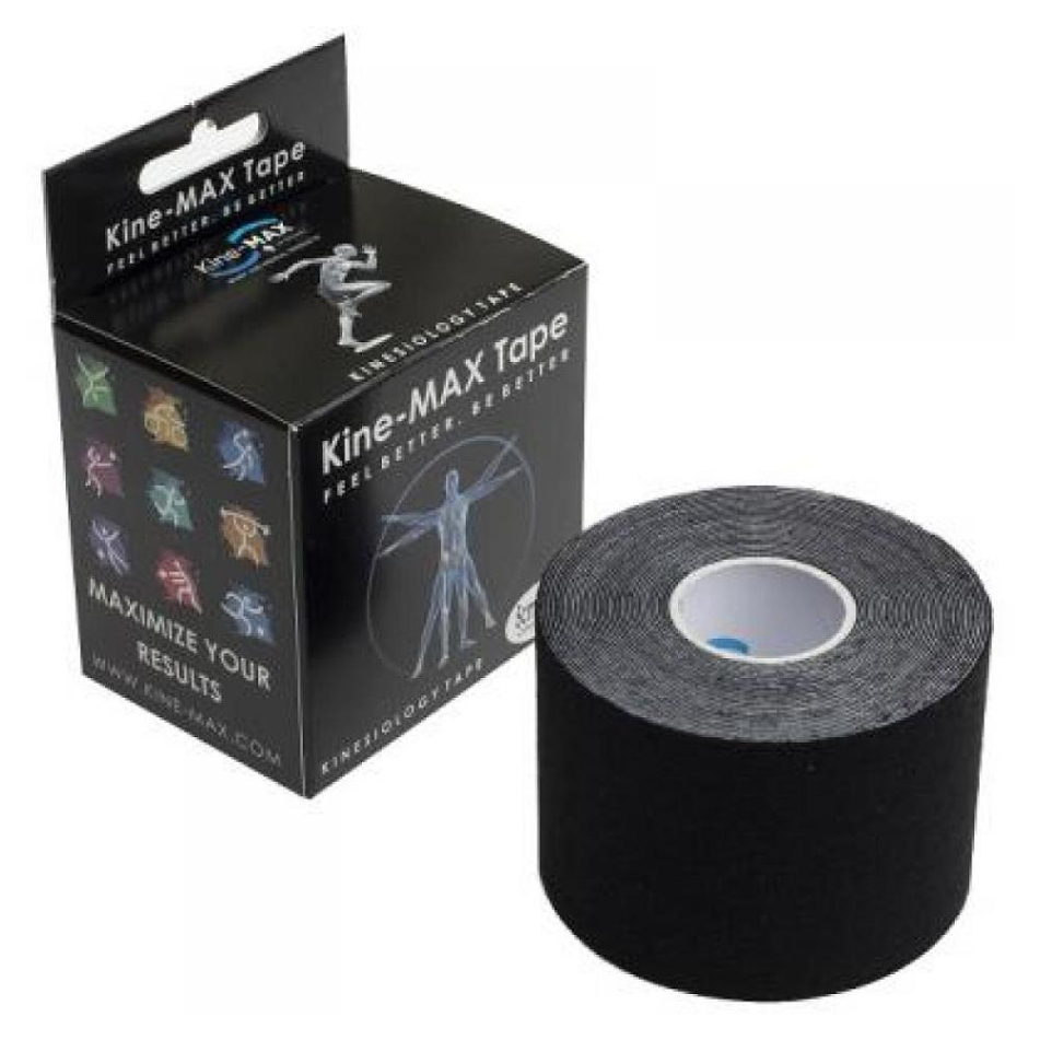 E-shop KINE-MAX Classic kinesiology tape čierna 5 cm x 5 m