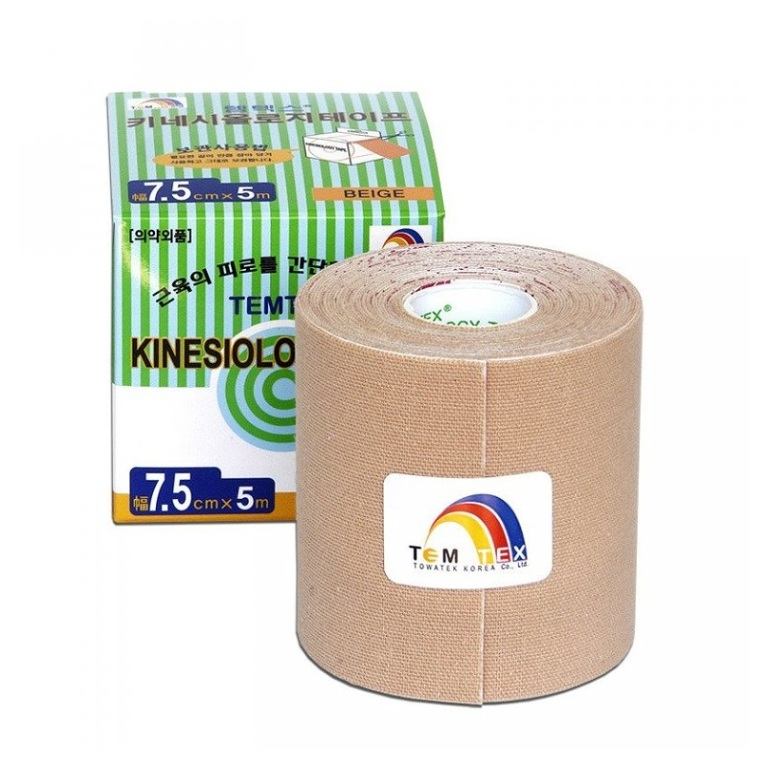 TEMTEX Kinesio tape Classic béžová tejpovacia páska 7,5 cm x 5 m 1 kus kúpite na Mojalekaren.sk