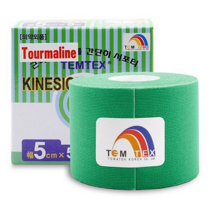 TEMTEX Tejpovacia páska Tourmaline zelená 5 cm x 5 m