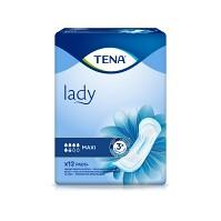 TENA Lady Maxi InstaDry absorpčné vložky 12 kusov
