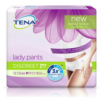 TENA Lady Pants Discreet Medium absorpčné nohavičky 12 kusov