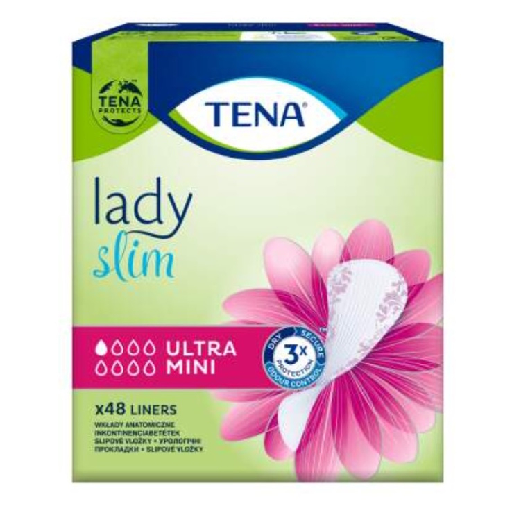 TENA Lady Slim ultra mini inkontinenčné slipové vložky 48 kusov kúpite na Mojalekaren.sk