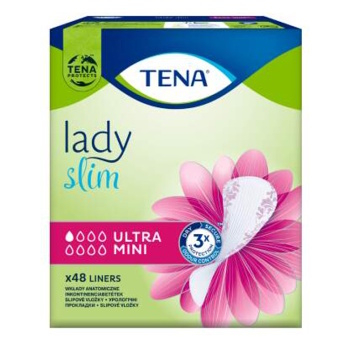 TENA Lady Slim ultra mini inkontinenčné slipové vložky 48 kusov (Vložky pri inkontinencii)