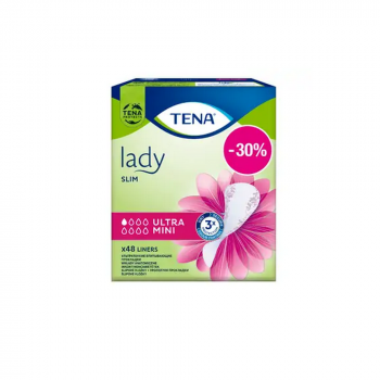 TENA Lady Slim ultra mini plus promo inkontinenčné vložky 48 kusov
