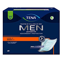 TENA Men Level 3 Active fit pánske vložky 5 kvapiek 8 kusov