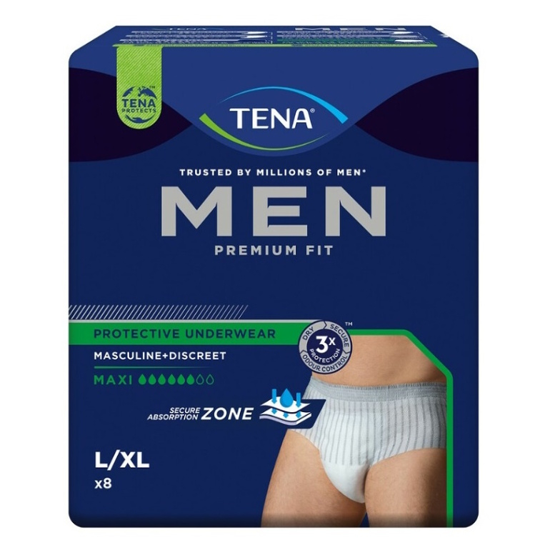 TENA Men protective underwear maxi L/XL 8 kusov