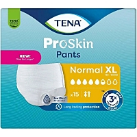 TENA ProSkin Pants Normal inkontinenčné nohavičky XL 5,5 kvapky 15 ks