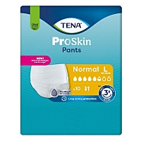 TENA ProSkin Pants Normal inkontinenčné nohavičky L 5,5 kvapky 10 ks