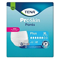 TENA ProSkin Pants Plus inkontinenčné nohavičky XL 6 kvapiek 12 ks
