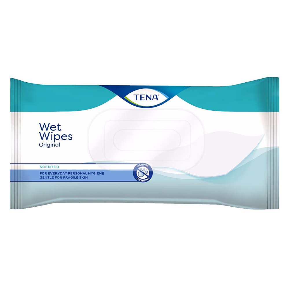 TENA Protect Wet Wipes vlhčené obrúsky 80 kusov