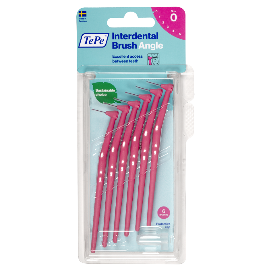 E-shop TEPE Medzizubné kefky ANGLE 0,4 mm 6 ks
