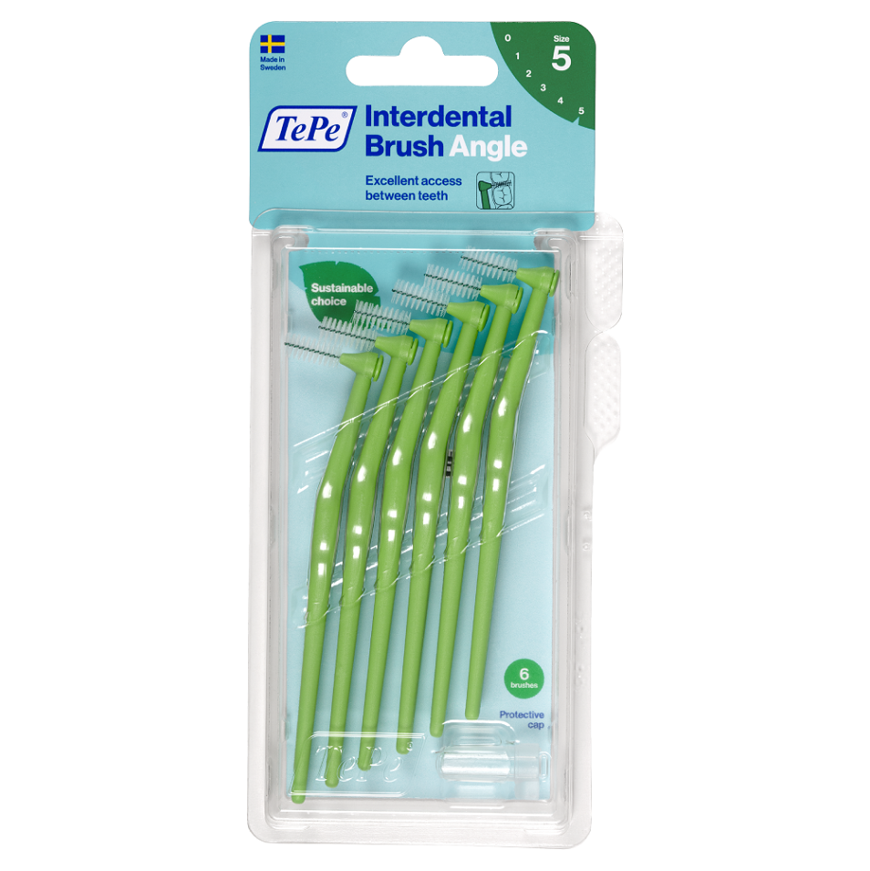 E-shop TEPE Medzizubné kefky ANGLE 0,8 mm 6 ks