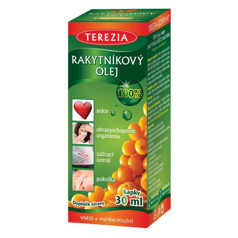 TEREZIA 100% Rakytníkový olej kvapky 30 ml kúpite na Mojalekaren.sk