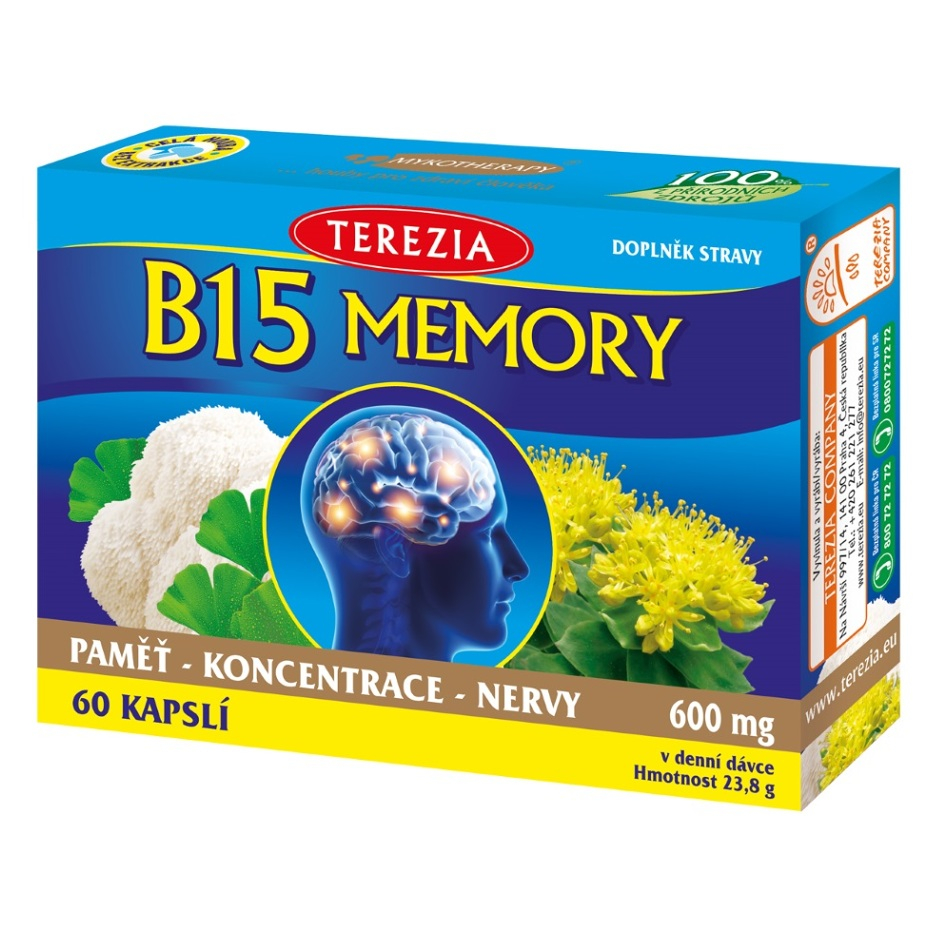 TEREZIA B15 Memory 60 kapsúl kúpite na Mojalekaren.sk
